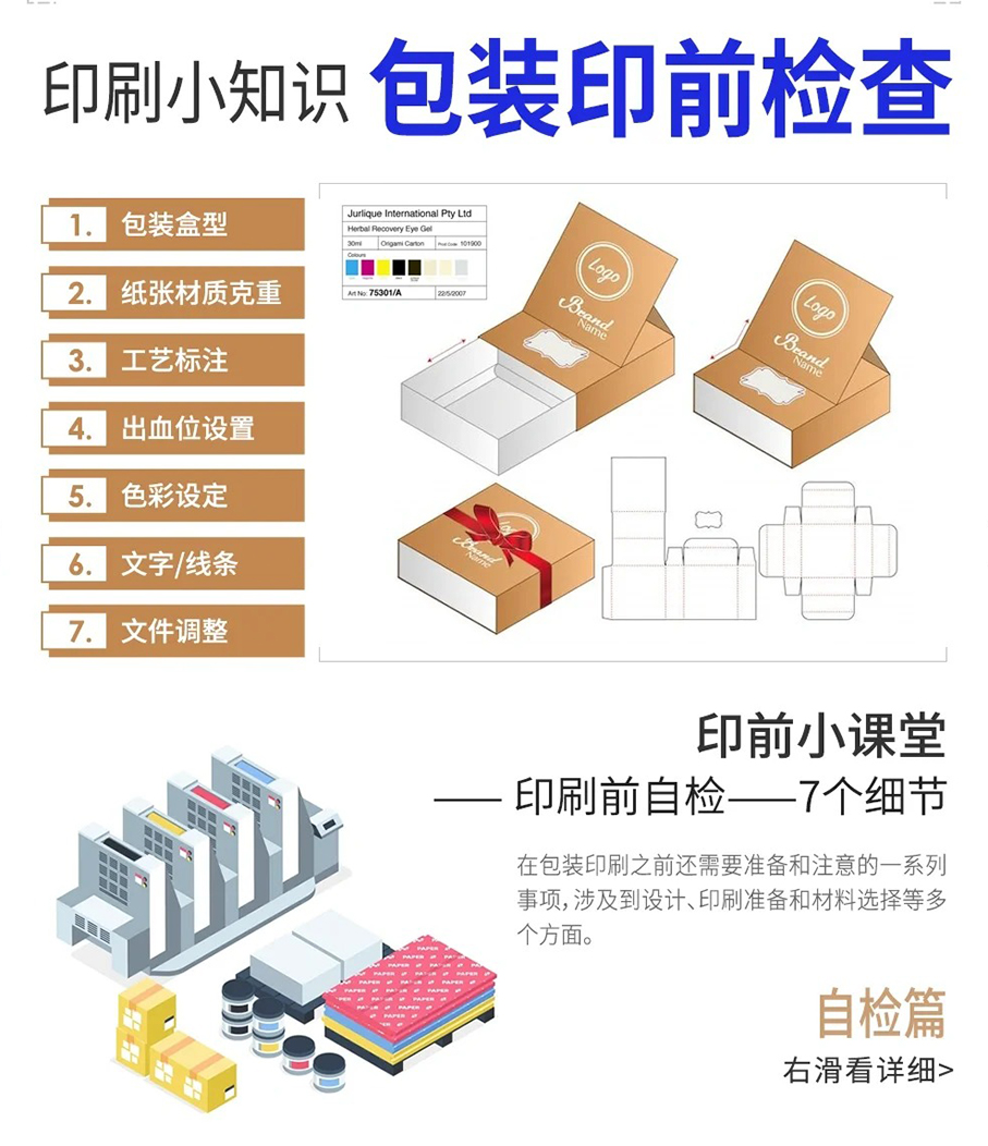 各类包装盒-印刷规范设置